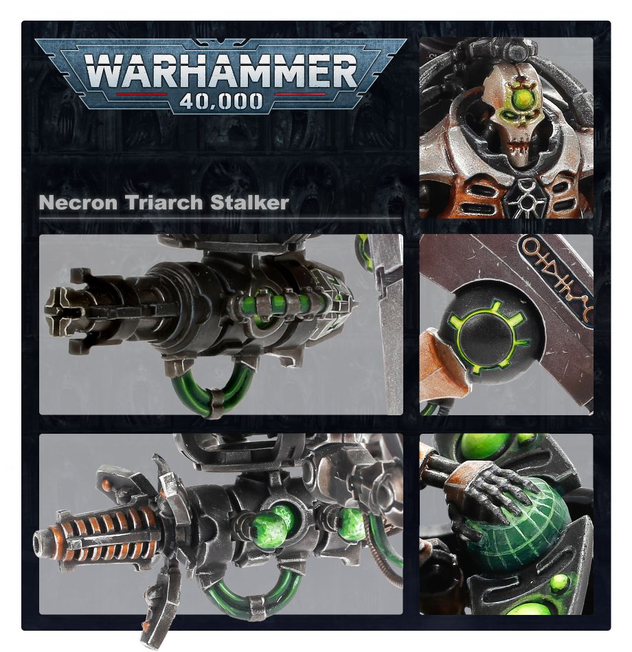 [ GW49-18 ] NECRON TRIARCH STALKER