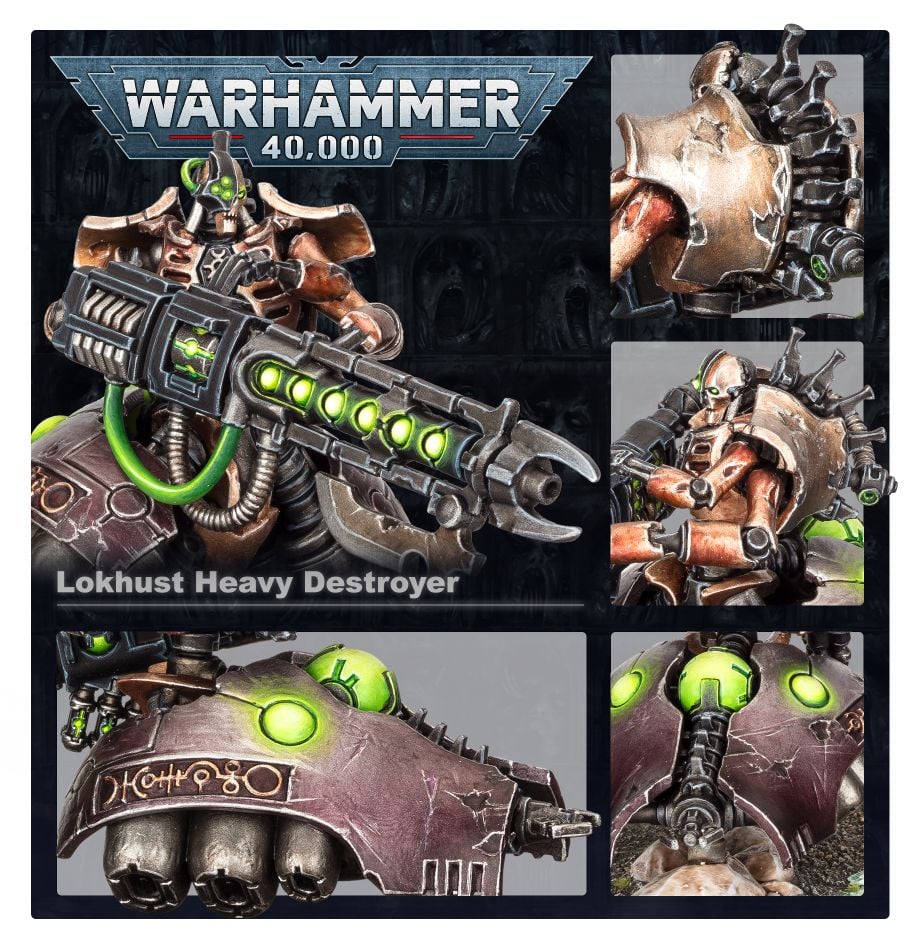 [ GW49-28 ] NECRONS LOKHUSTS HEAVY DESTROYER