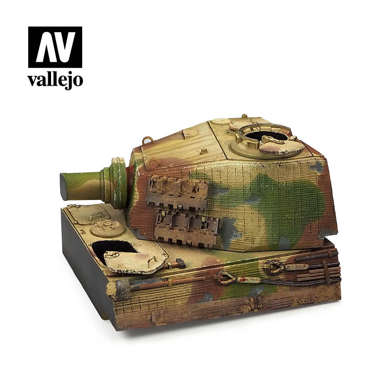 [ VALSC011 ] Vallejo King Tiger Section 1/35