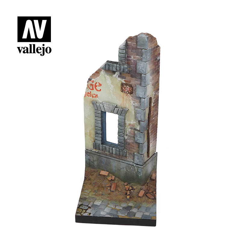 [ VALSC009 ] Vallejo Ruined Street Corner 1/35