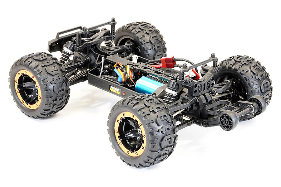 [ FTX5596Y ] Ftx Tracer Brushless 4wd monster truck 1/16 RTR