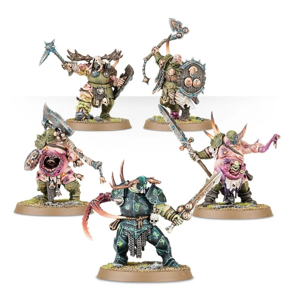 [ GW83-28 ] MAGGOTKIN OF NURGLE: PUTRID BLIGHTKINGS