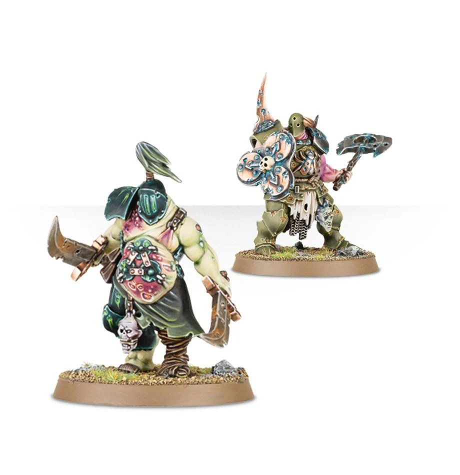 [ GW83-28 ] MAGGOTKIN OF NURGLE: PUTRID BLIGHTKINGS