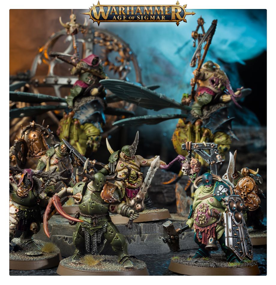 [ GW83-28 ] MAGGOTKIN OF NURGLE: PUTRID BLIGHTKINGS