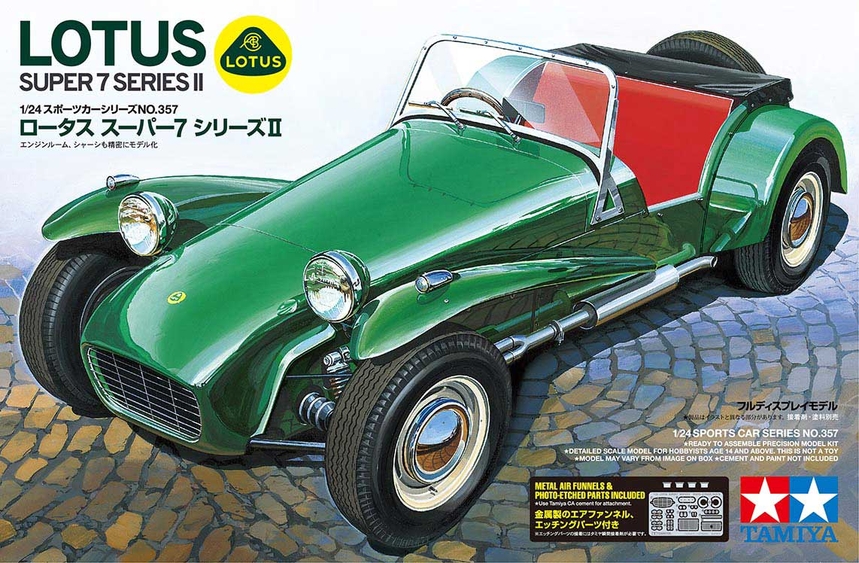 [ T24357 ] Tamiya Lotus super 7 series II  1/24