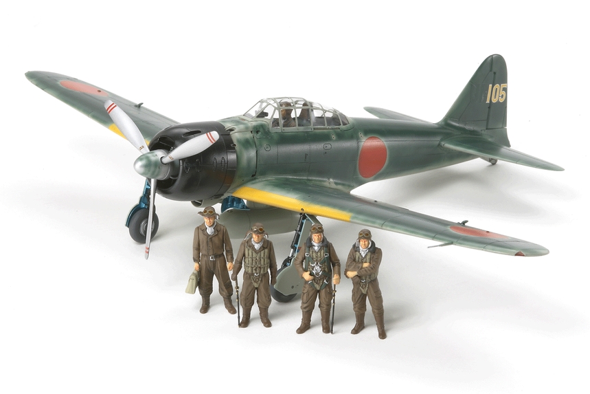 [ T61108 ] Tamiya A6M3/3a Zero (Zeke) 1/48