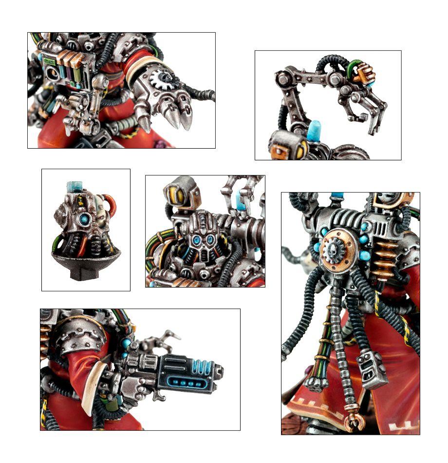 [ GW59-16 ] ADEPTUS MECHANICUS KASTELAN ROBOTS 