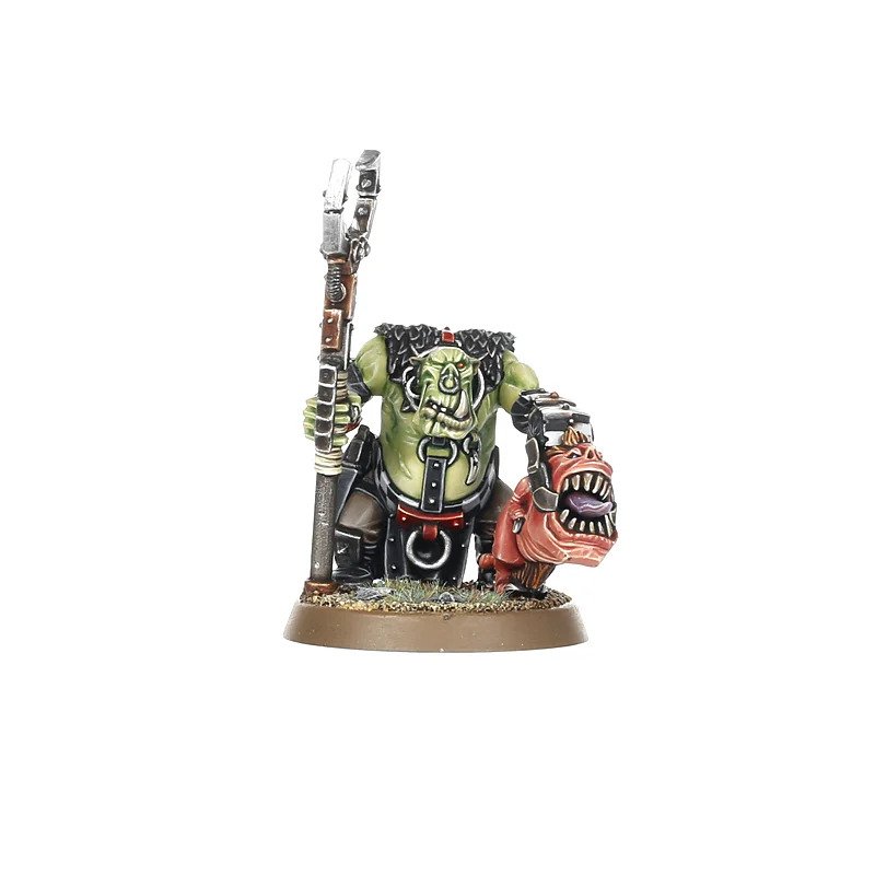 [ GW50-16 ] Orks: RUNTHERD AND GRETCHIN