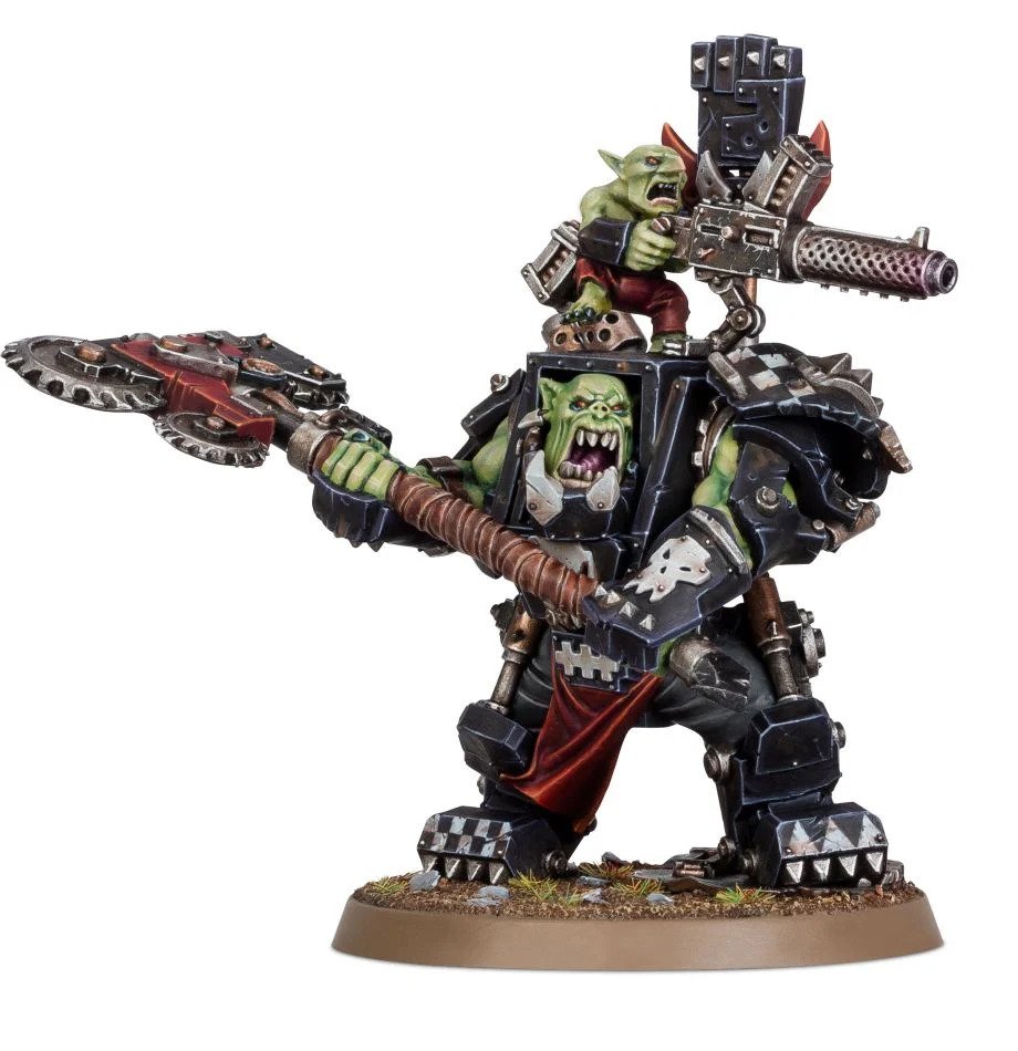 [ GW50-56 ] ORKS: ORK WARBOSS IN MEGA ARMOUR