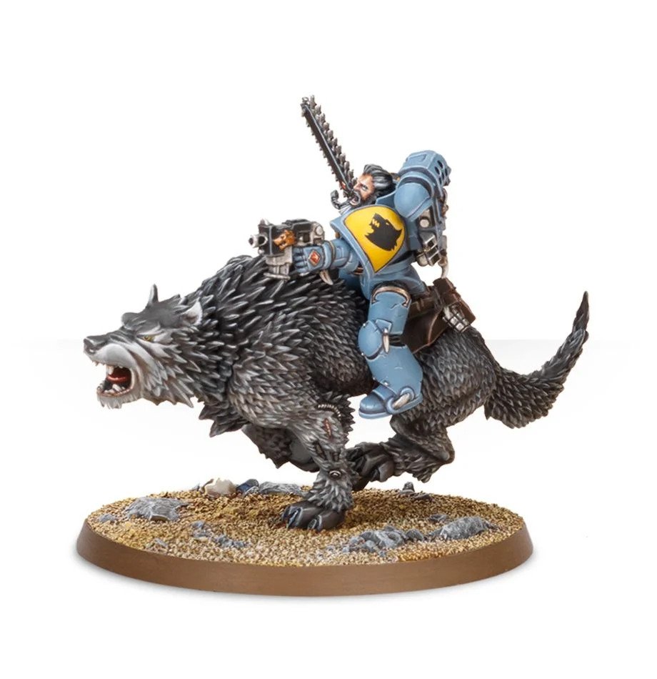 [ GW53-09 ] SPACE WOLVES THUNDERWOLF CAVALRY 