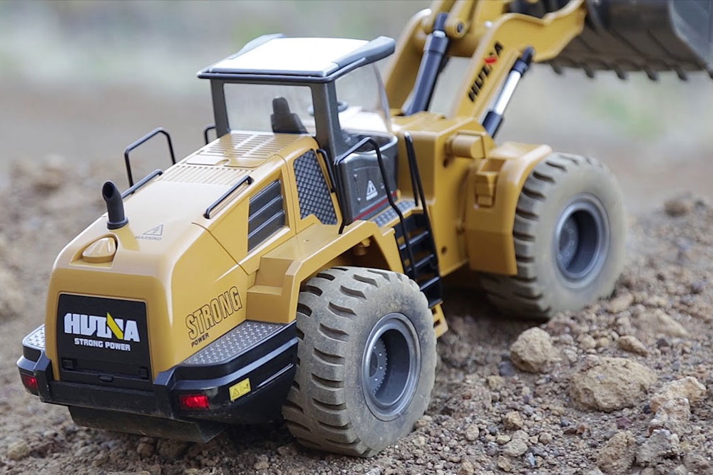 [ CMLCY1583 ] Huina Metalen buldozer / wheel loader  1/14 RTR - version 2.0