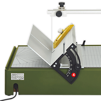 [ PX27078 ] Proxxon Thermocut TA 300 Aanslag voor de hittedraadsnijder Thermocut 230/E