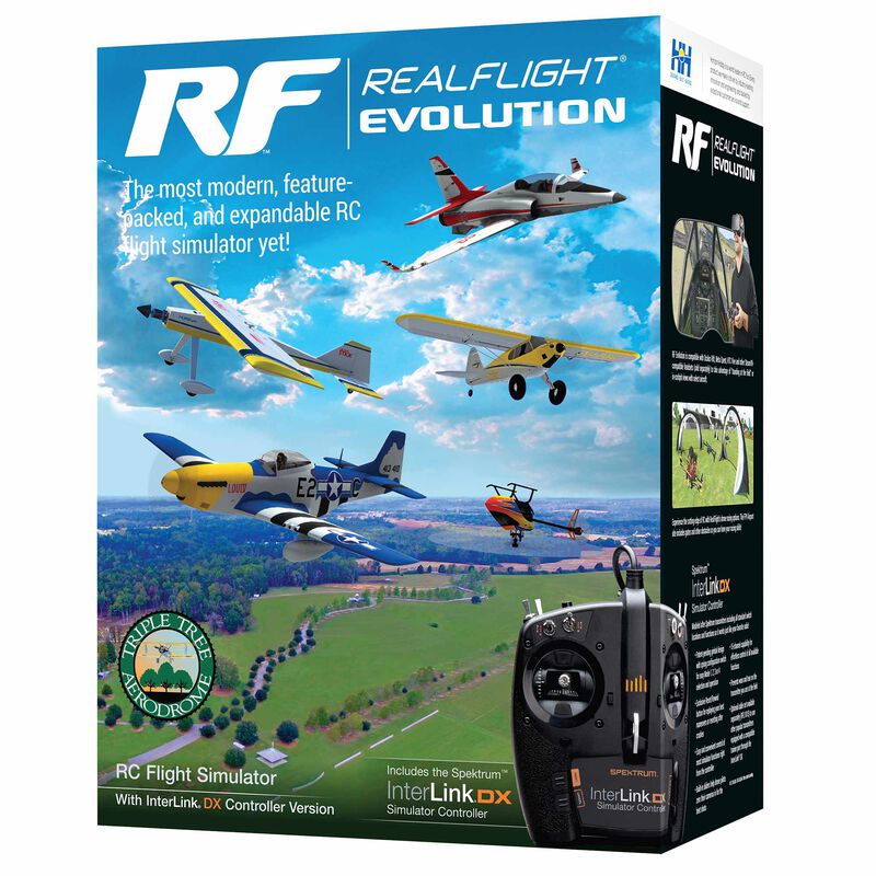 [ RFL2000 ] RealFlight Evolution RC Flight Sim + InterLink