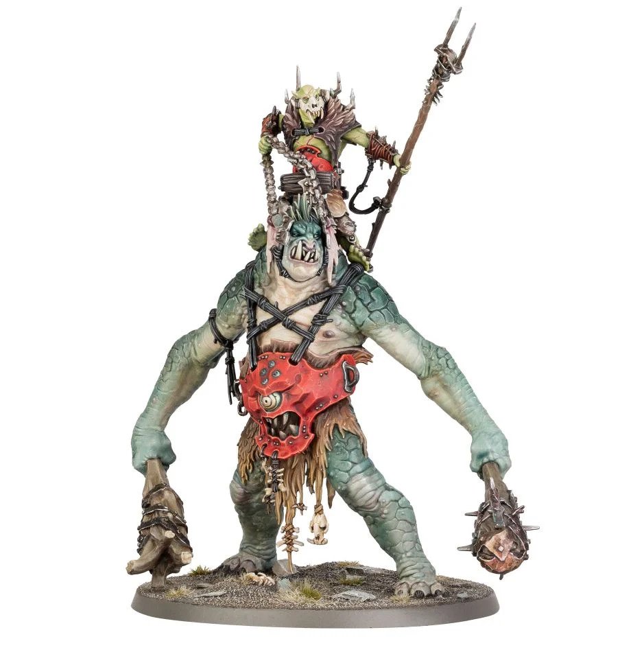 [ GW89-68 ] ORRUK WARCLANS: BREAKA-BOSS ON MIREBRUTE TROGGOTH