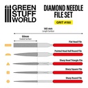 [ GSW1034 ] Green stuff world Diemond needle file set ( grit 150)