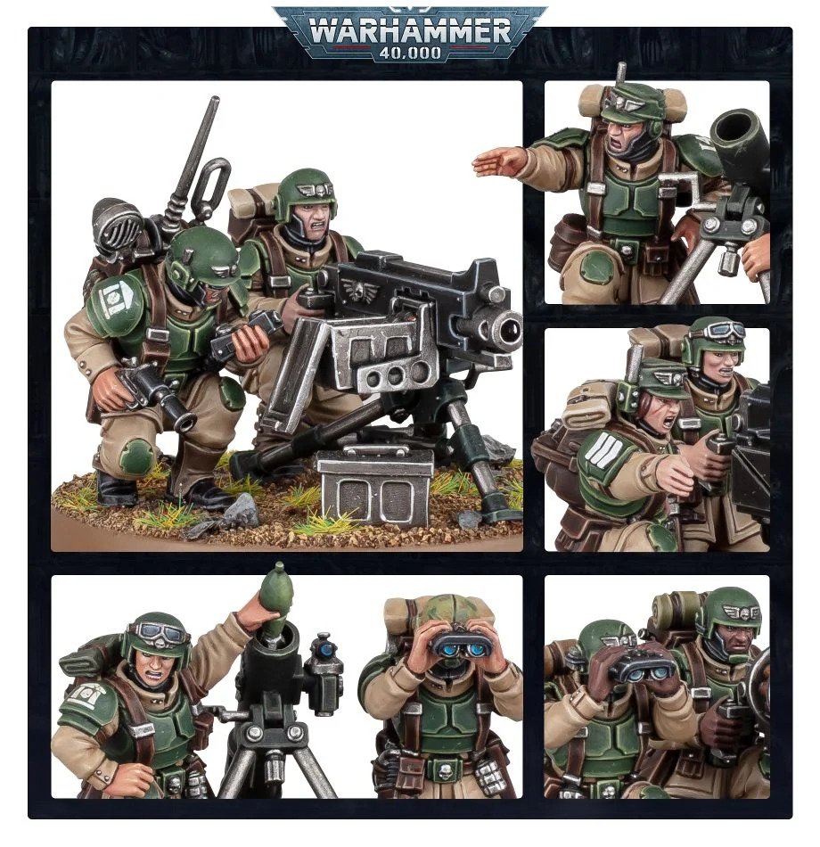 [ GW47-19 ] Astra Militarum: HEAVY WEAPONS SQUAD