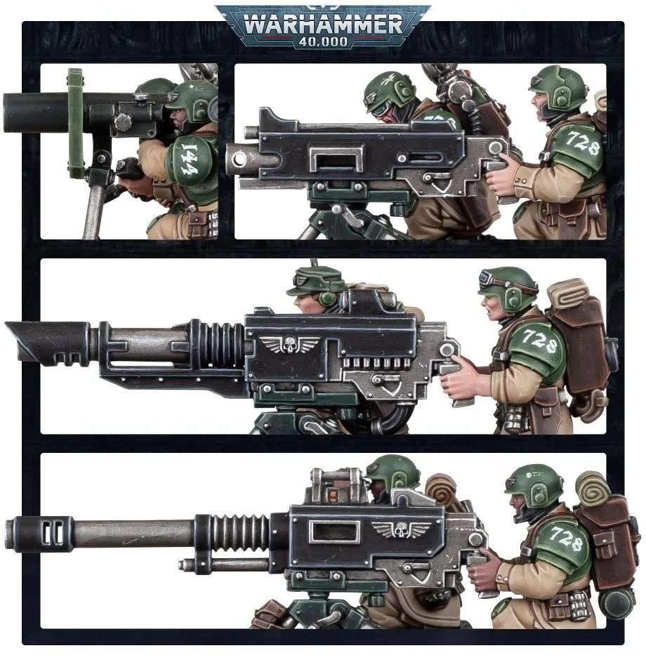 [ GW47-19 ] Astra Militarum: HEAVY WEAPONS SQUAD