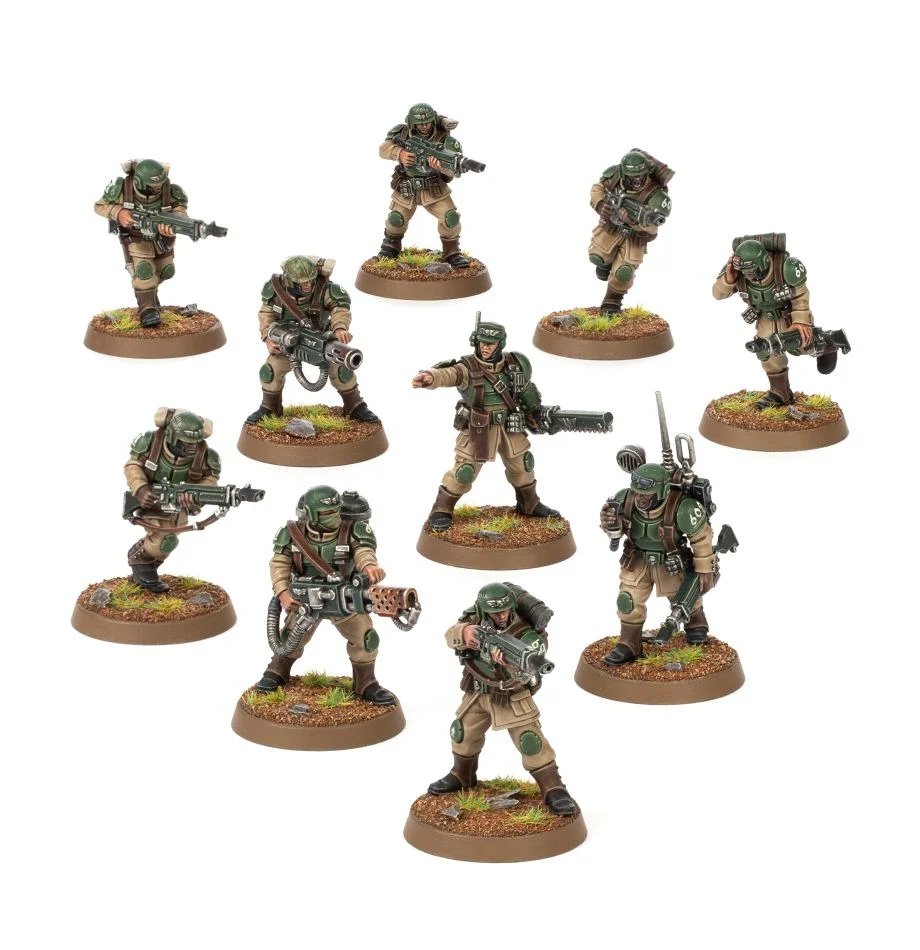 [ GW47-33 ] Astra Militarum: CADIAN SHOCK TROOPS