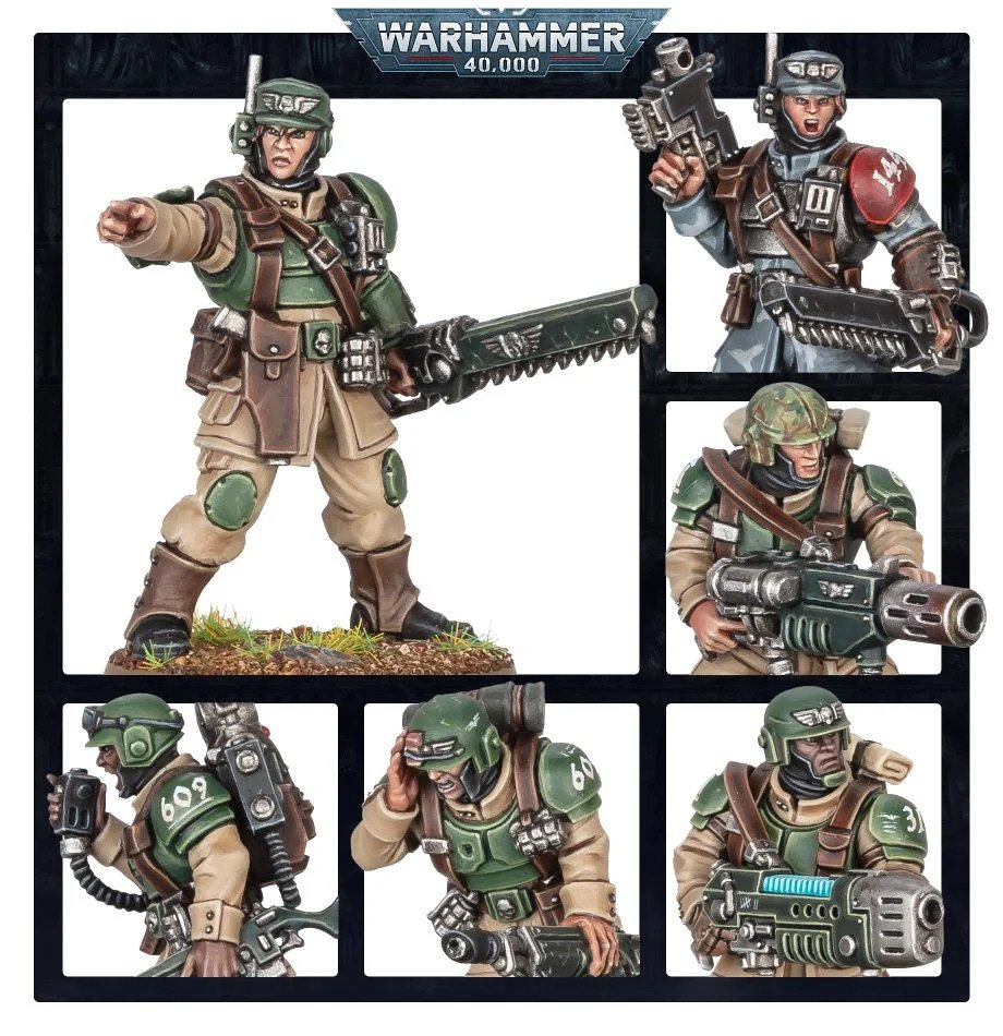 [ GW47-33 ] Astra Militarum: CADIAN SHOCK TROOPS