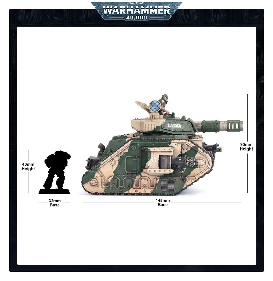 [ GW47-06 ] Astra Militarum: LEMAN RUSS BATTLE TANK