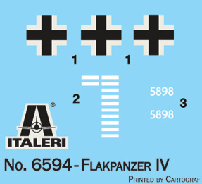 [ ITA-6594 ] Italeri Flakpanzer IV Ostwind 1/35