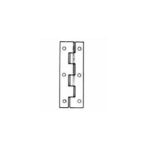 [ AMA6040/00 ] Amati scharniertjes 10x10mm 10ST