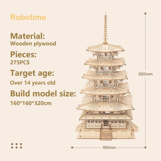 [ ROLIFETGN02 ] Five-storied Pagoda
