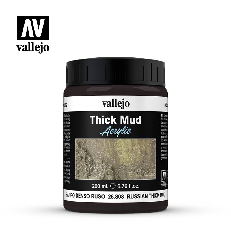 [ VAL26808 ] Vallejo Russian Thick Mud 200ml