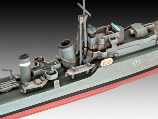 [ RE05149 ] Revell HMS ark royal & tribal class destroyer