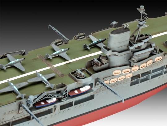 [ RE05149 ] Revell HMS ark royal & tribal class destroyer