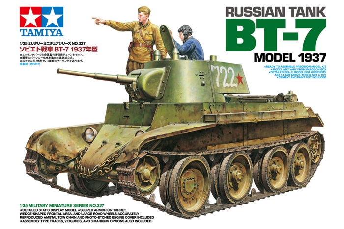 [ T35327 ] Tamiya  BT-7 Model 1937 1/35