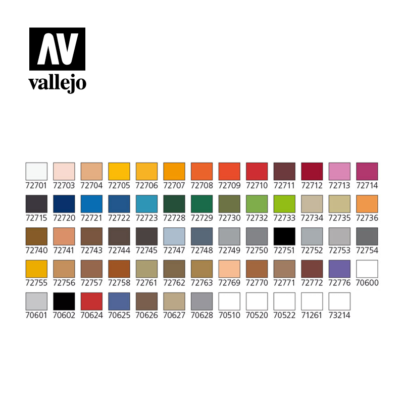 [ VAL72872 ] Vallejo Game Air Color Case (64)