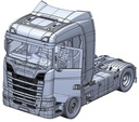 [ ITA-3961 ] Italeri Scania S770 4x2 Normal Roof 1/24