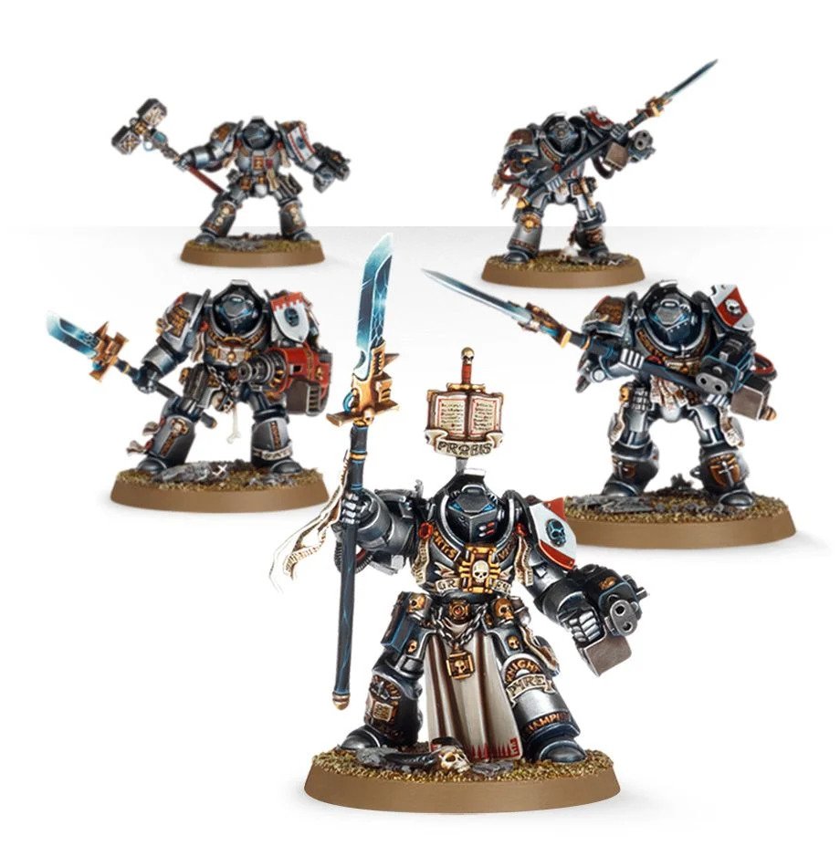 [ GW57-09 ] GREY KNIGHTS: BROTHERHOOD TERMINATOR SQUAD