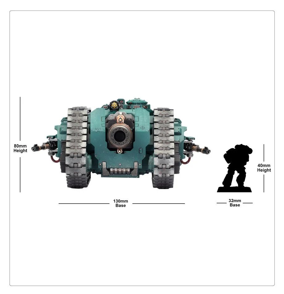 [ GW31-15 ] LEGIONES ASTARTES: TYPHON HEAVY SIEGE TANK