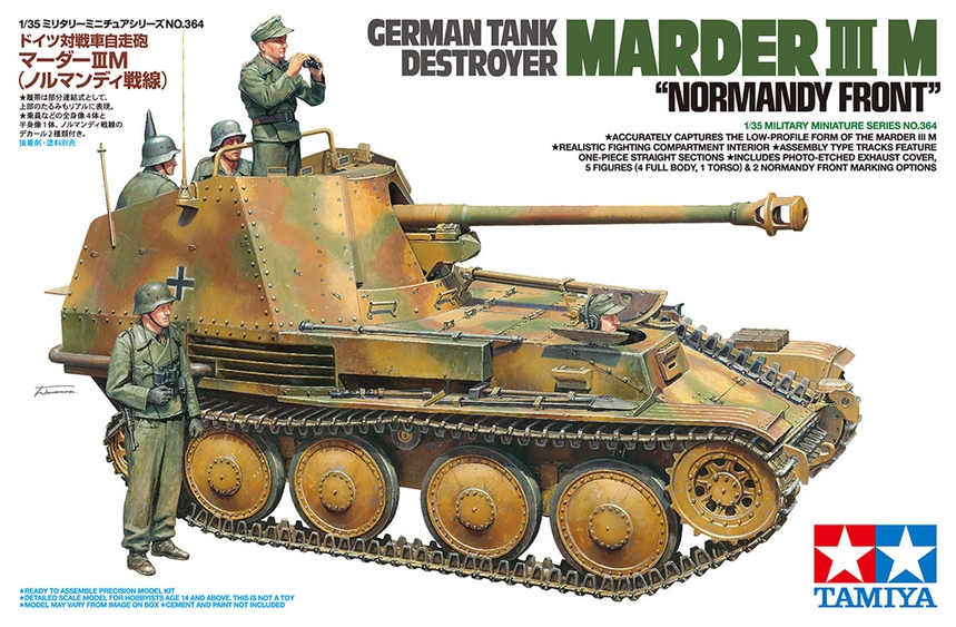 [ T35364 ] Tamiya Marder III M normandy front 1/35