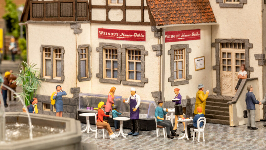 [ NO16245 ] Figuren Set " Café "