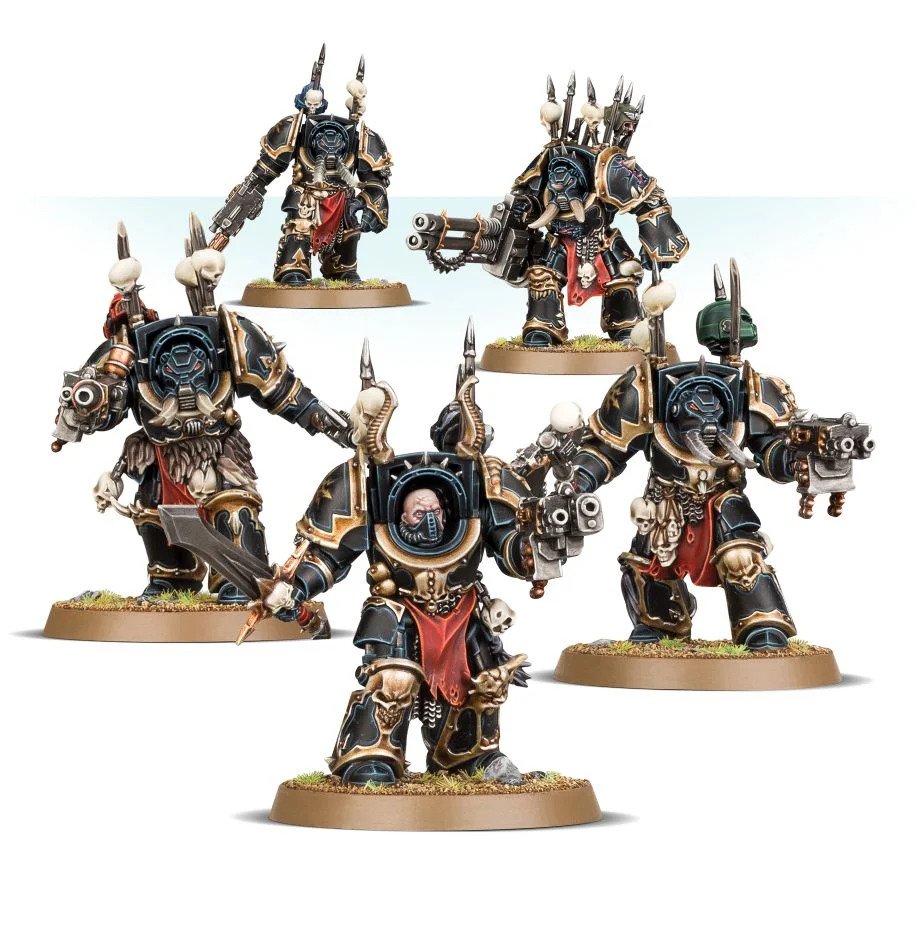 [ GW43-19 ] CHAOS SPACE MARINES - CHAOS TERMINATOR SQUAD