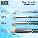 [ GSW11241 ] Green Stuff World Dry Brushes Blue Series 4pcs.