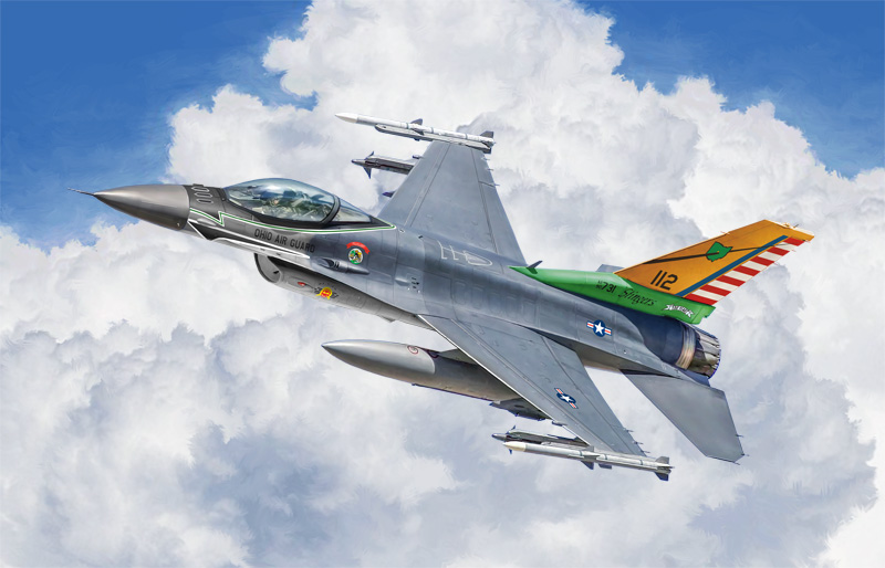 [ ITA-2825 ] Italeri F-16C Fighting Falcon 1/48