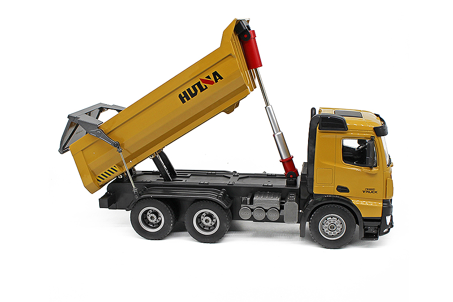 [ CMLCY1582 ] HUINA RC TIPPER DUMPTRUCK 2.4G 10CH W/DIE CAST CAB, DUMP BED