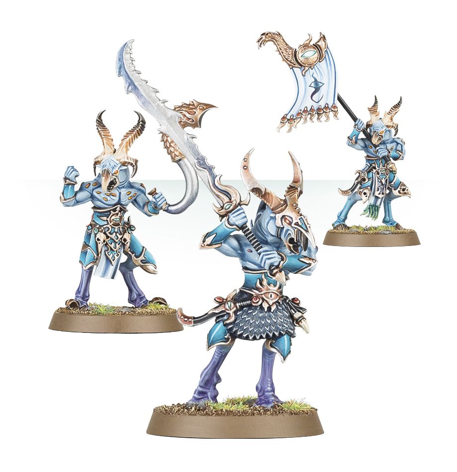 [ GW83-75 ] TZEENTCH ARCANITES TZAANGORS