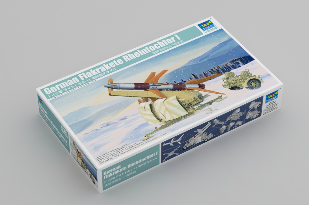 [ TRU02357 ] Trumpeter German Flakrakete Rheintochter I 1/35