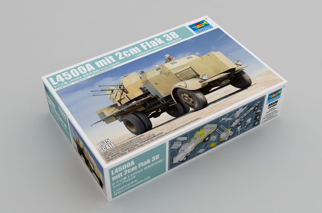 [ TRU09596 ] Trumpeter L4500A mit 2cm Flak 38 1/35