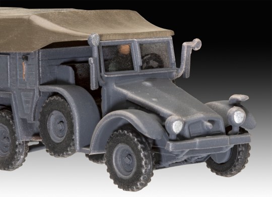 [ RE03344 ] Revell Krupp Protze KFZ 69 with 3,7cm PaK 1/76