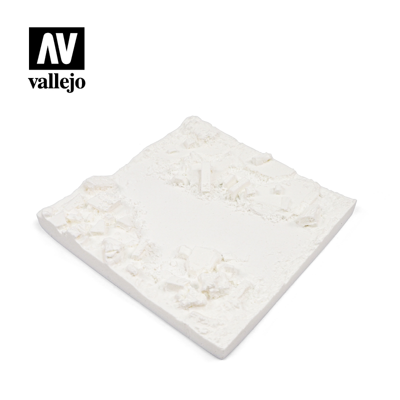 [ VALSC002 ] Vallejo 14x14cm rubble street section 1/35