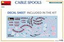 [ MINIART49008 ] Miniart Cable Spools 1/35