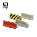 [ VALSC215 ] Vallejo Damaged Concrete Barriers