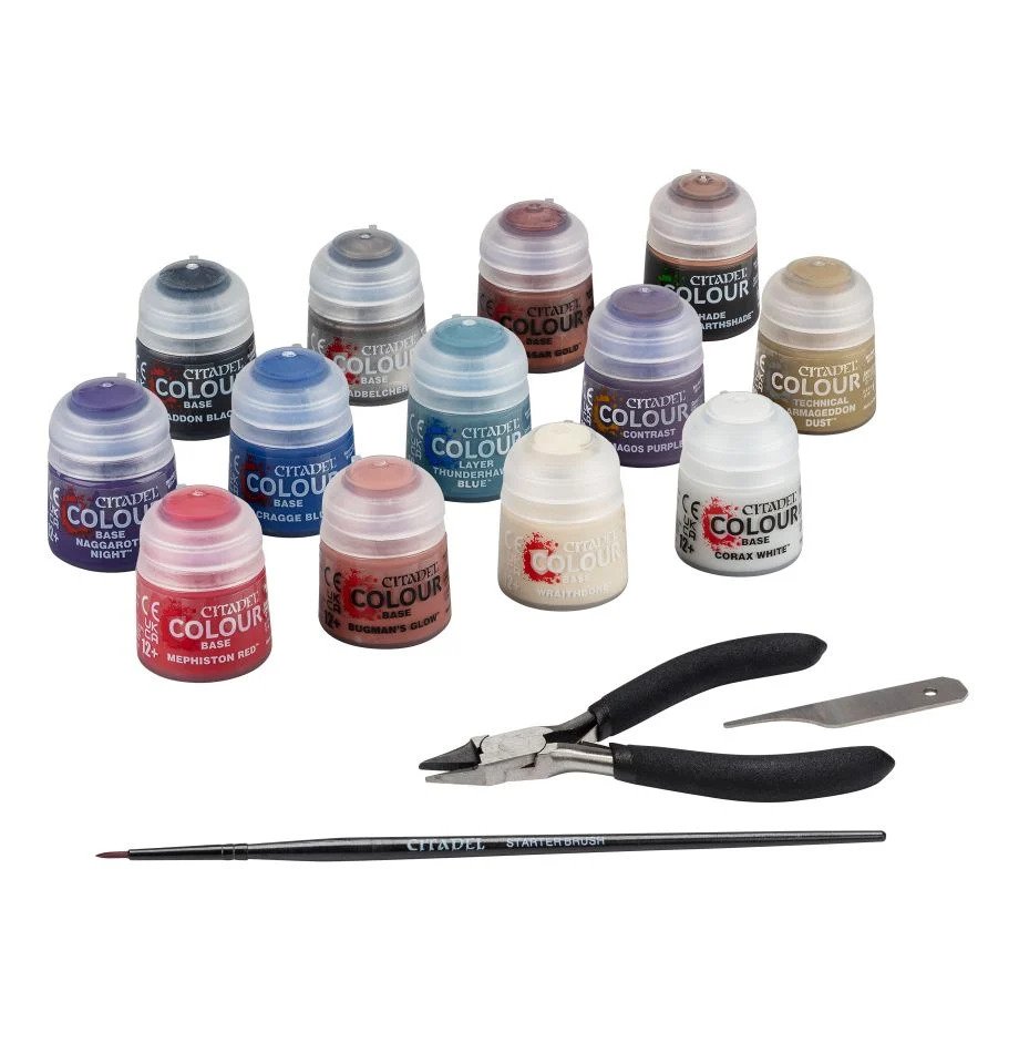 [ GW60-12 ] 40K PAINTS + TOOLS SET