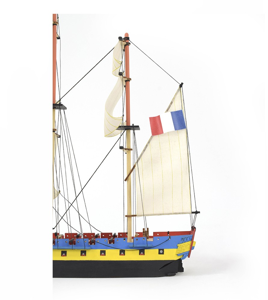 [ AL17000 ] Artesania Latina L'Hermione La Fayette Easy Kit 1/160